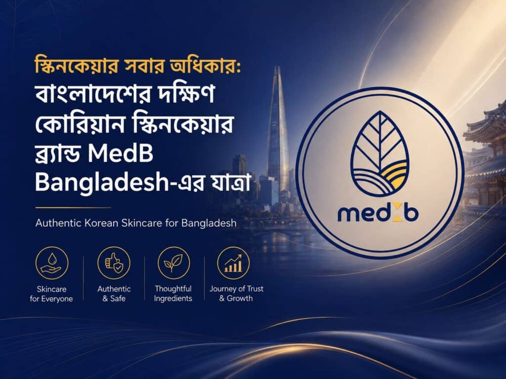 MedB Bangladesh Korean Skincare-এর বাংলাদেশ যাত্রা