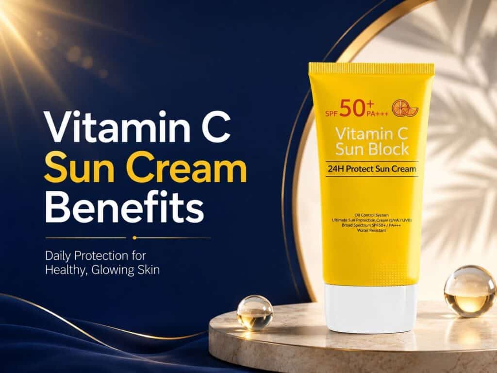 Vitamin C Sun Cream Benefits and How to Use It
